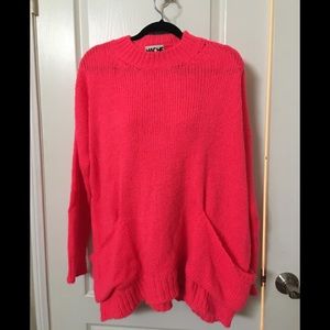 HACHE vivid pink sweater